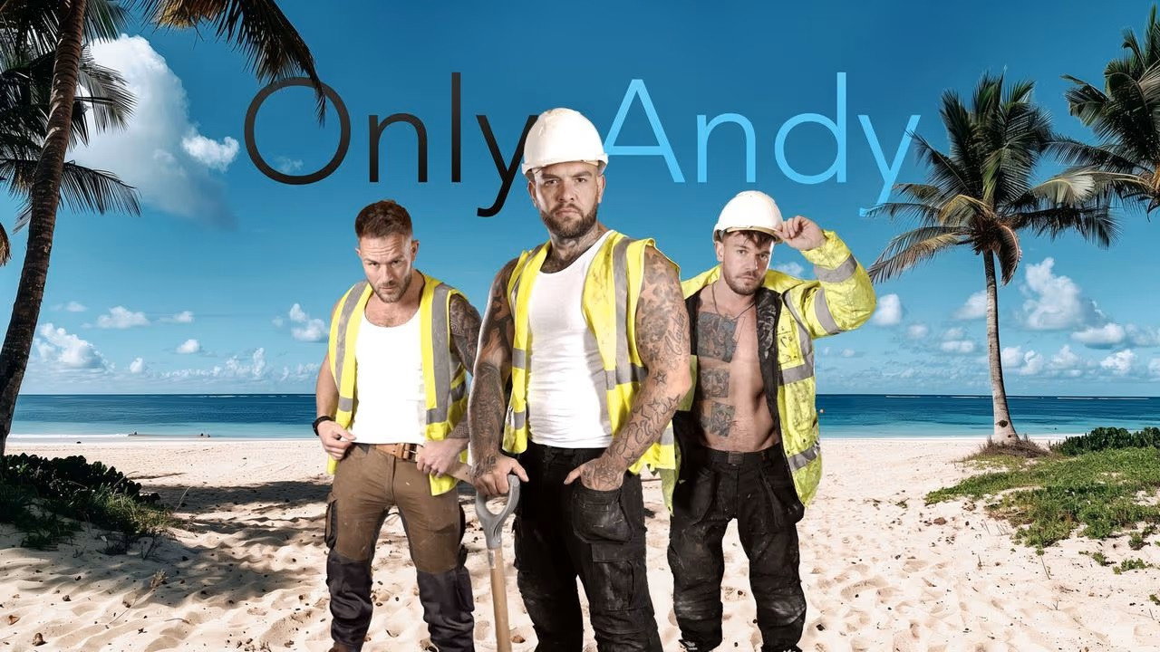 Only Andy backdrop