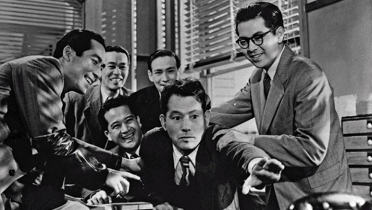 Salaryman Mejiro Sanpei backdrop