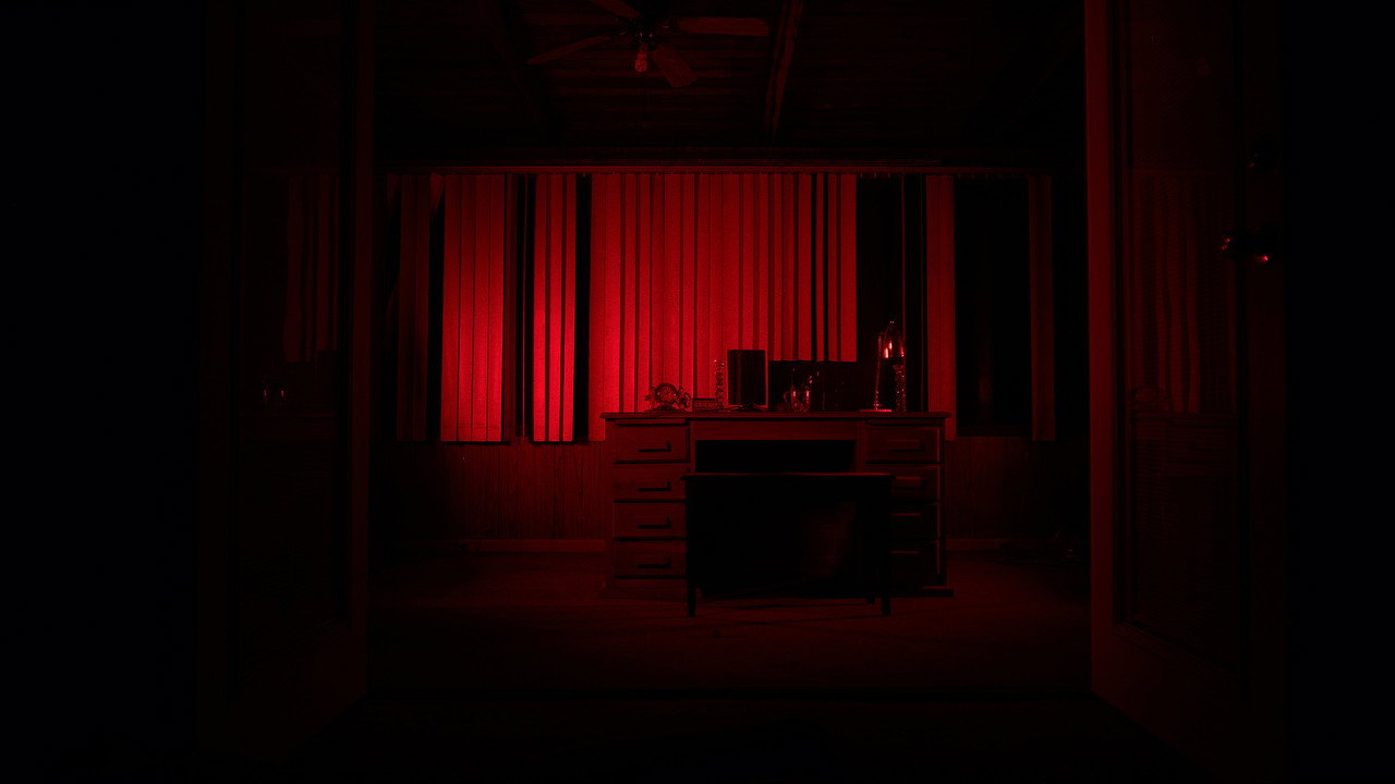 ALONE backdrop