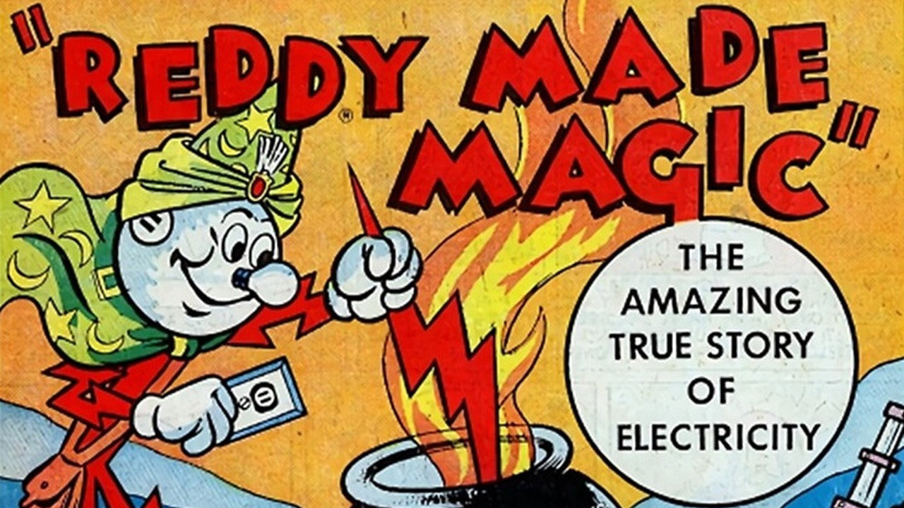 Reddy Made Magic backdrop
