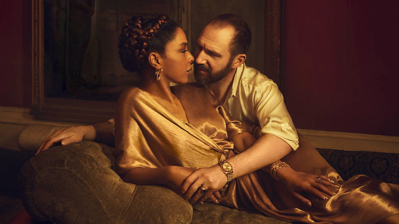 National Theatre Live: Antony & Cleopatra backdrop