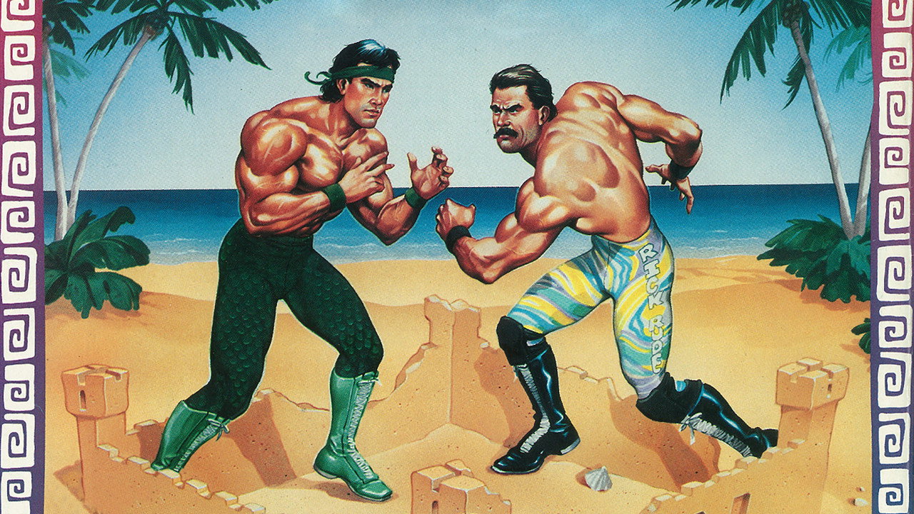 WCW Beach Blast backdrop