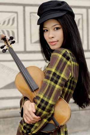 Vanessa-Mae portrait