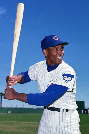 Ernie Banks portrait