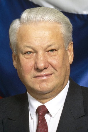 Boris Yeltsin portrait