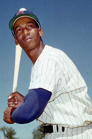Ernie Banks portrait