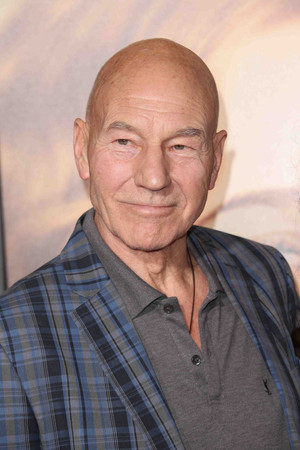 Patrick Stewart portrait