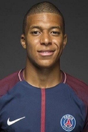 Kylian Mbappé portrait