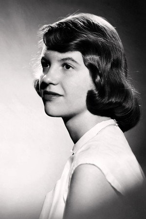 Sylvia Plath portrait