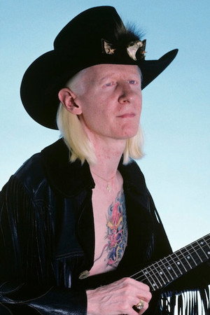 Johnny Winter portrait