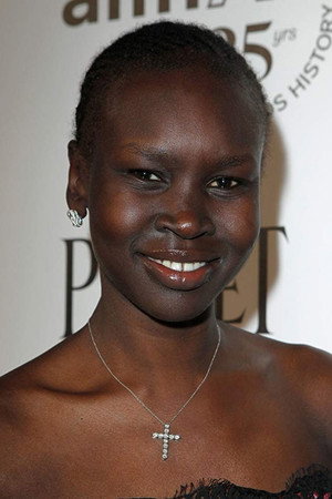Alek Wek portrait