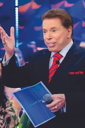 Silvio Santos portrait