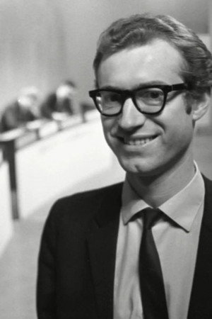 Bamber Gascoigne portrait