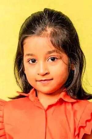 Baby Aazhiya portrait