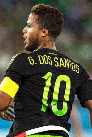 Giovani Dos Santos portrait