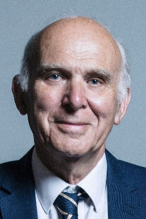 Vince Cable portrait