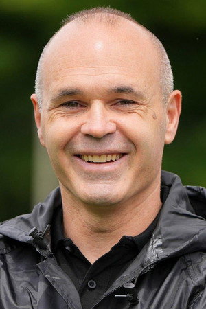 Andrés Iniesta portrait
