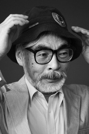 Hayao Miyazaki portrait