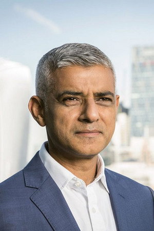 Sadiq Khan portrait