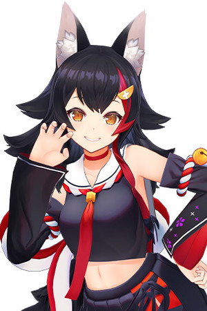 Ookami Mio portrait