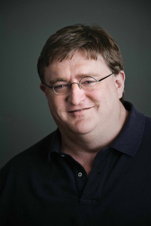 Gabe Newell portrait