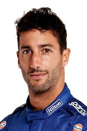 Daniel Ricciardo portrait