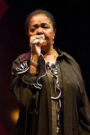 Cesária Évora portrait