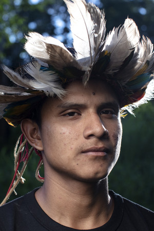 Bitaté Uru-Eu-Wau-Wau portrait