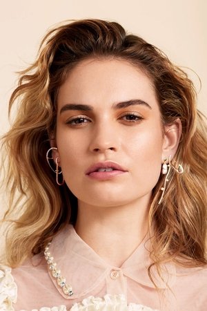 Lily James portrait
