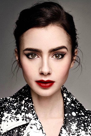 Lily Collins portrait