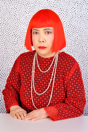 Yayoi Kusama portrait
