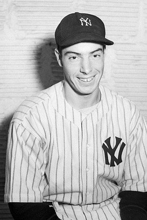 Joe DiMaggio portrait