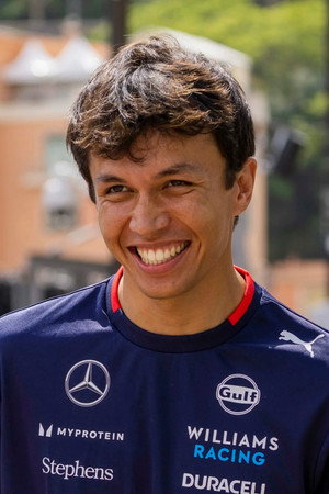 Alexander Albon portrait