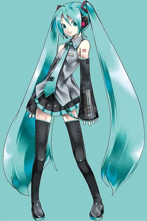 Hatsune Miku portrait