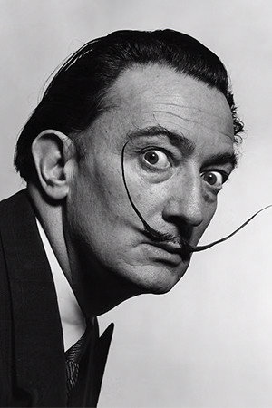 Salvador Dalí portrait