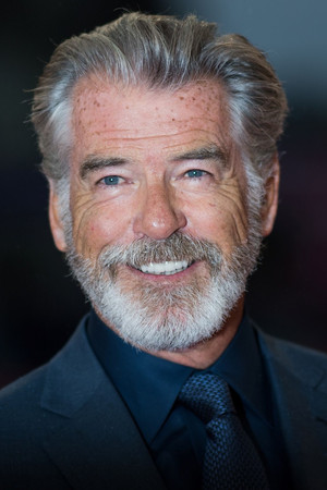 Pierce Brosnan portrait