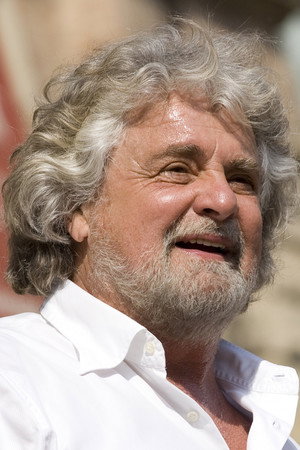 Beppe Grillo portrait