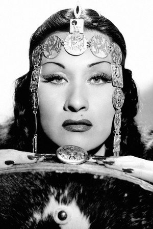 Yma Sumac portrait