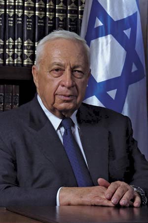 Ariel Sharon portrait