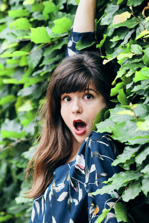 Girl go Green portrait