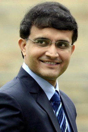 Sourav Ganguly portrait