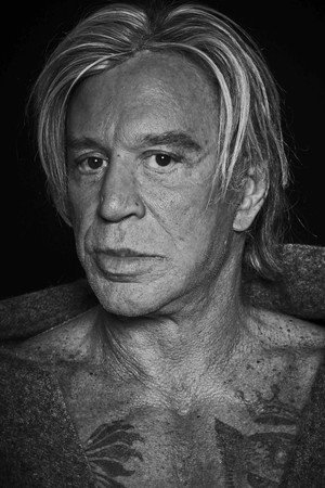 Mickey Rourke portrait