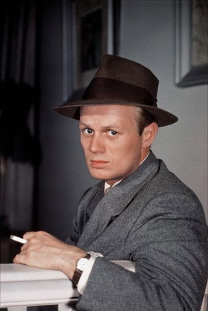 Richard Widmark portrait