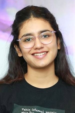 Priya Prakash Varrier portrait