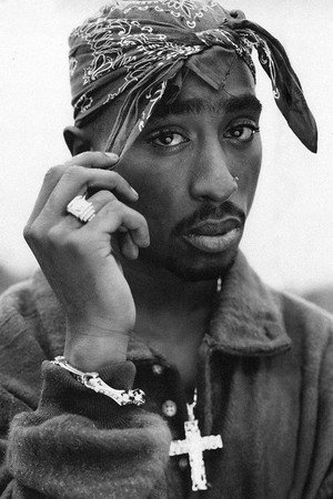 Tupac Shakur portrait