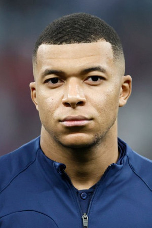Kylian Mbappé portrait