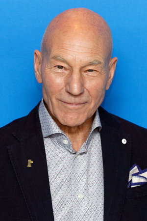 Patrick Stewart portrait
