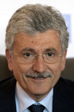 Massimo D'Alema portrait