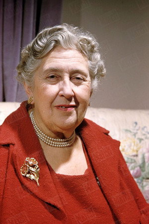 Agatha Christie portrait