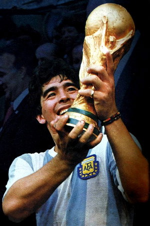 Diego Maradona portrait